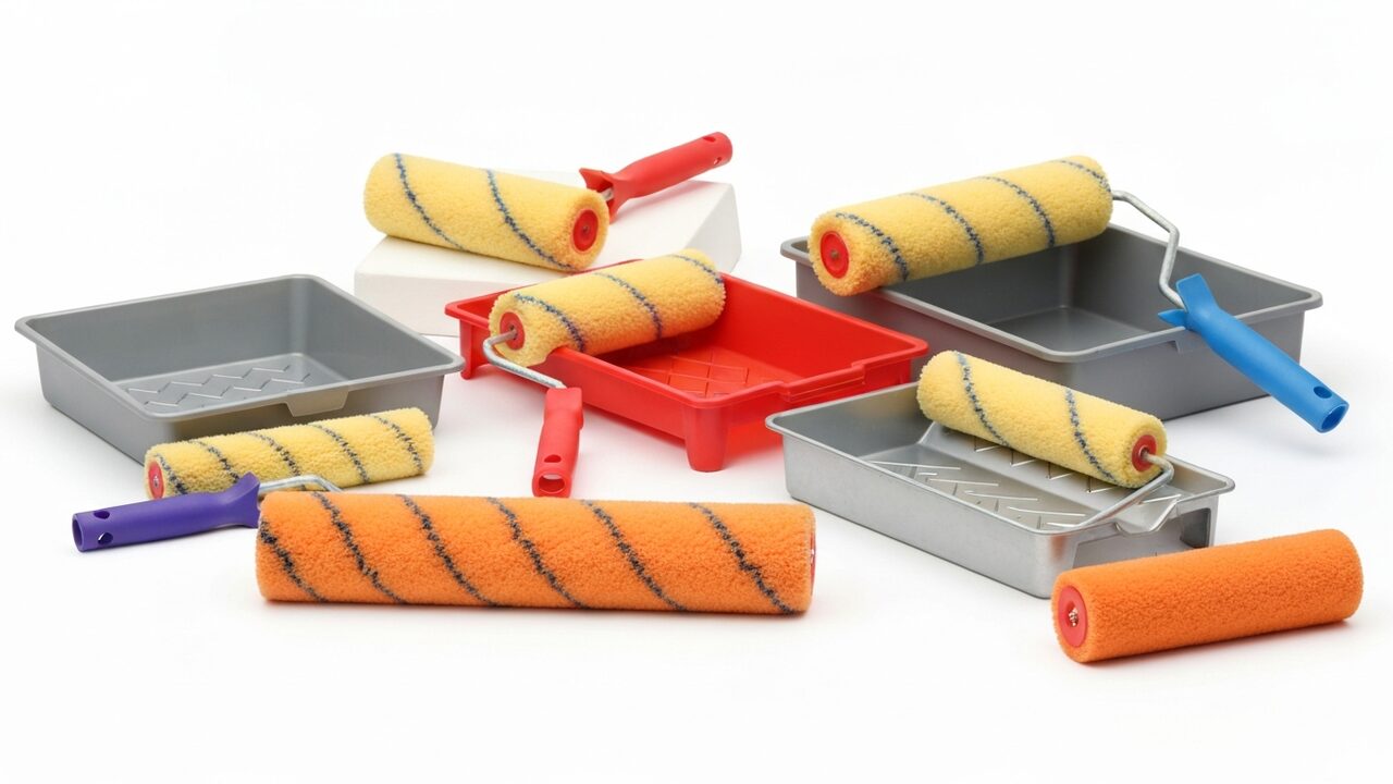 Farbroller Ratgeber: Welche Rolle für welche Fläche und Farbe?