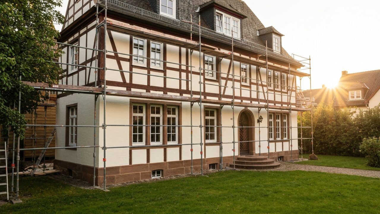 Fassadenfarbe Ratgeber: Fassade streichen — Anleitung & Kosten 2026