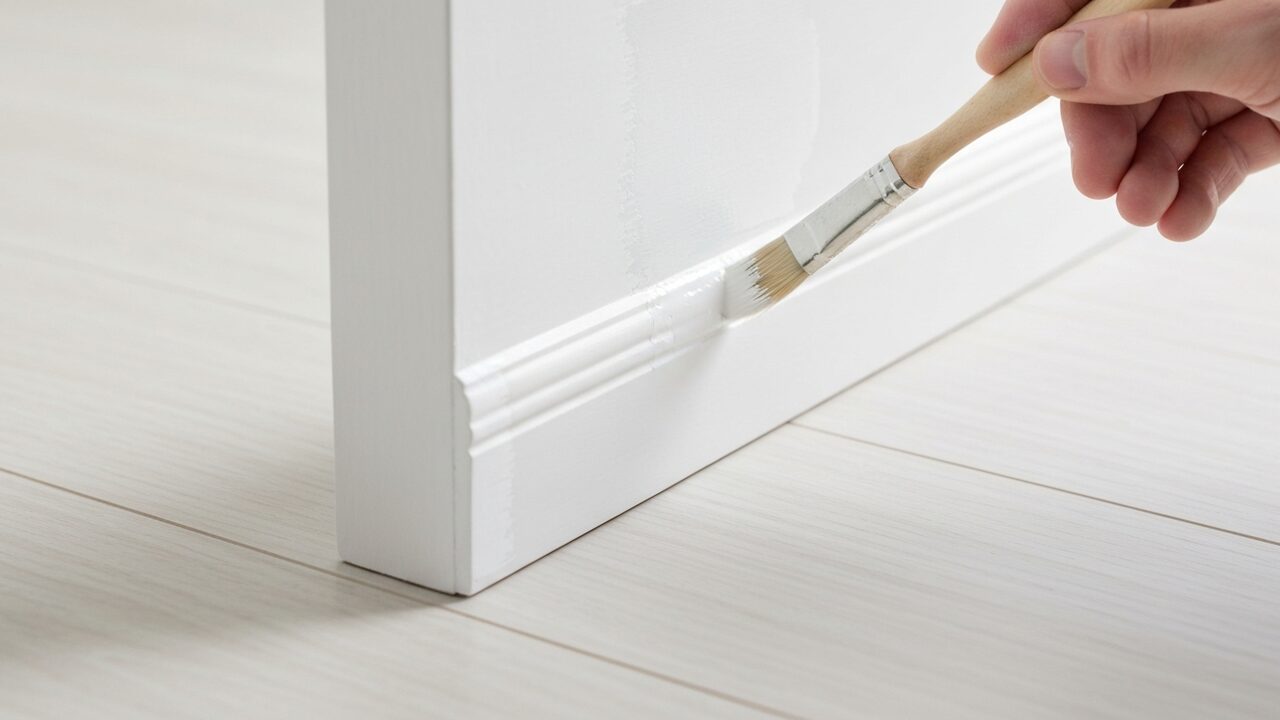 Fußleisten streichen & lackieren – sauber & schnell