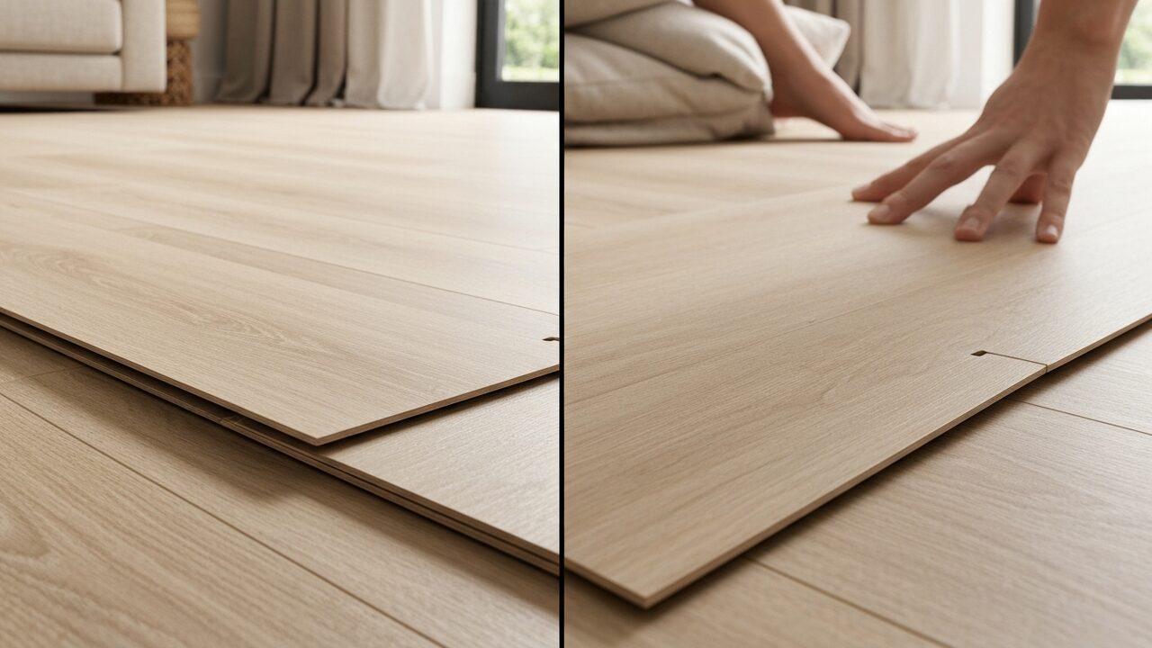 Vinyl Klick verlegen – einfache DIY-Anleitung