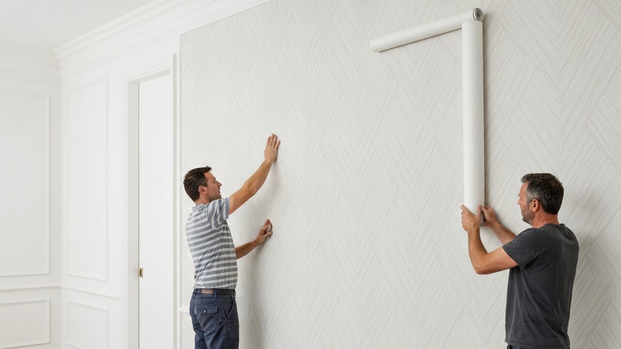 Vliestapete tapezieren – einfach & ohne Einweichen